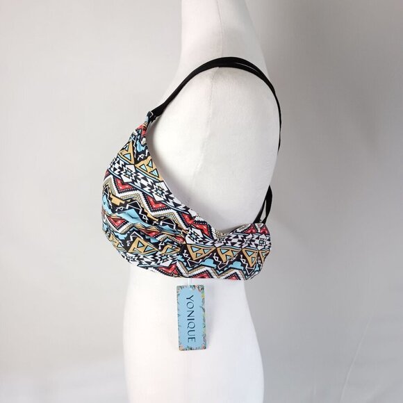 Yonique racerback full coverage swimsuit top removeable pads size XL - Picture 4 of 8